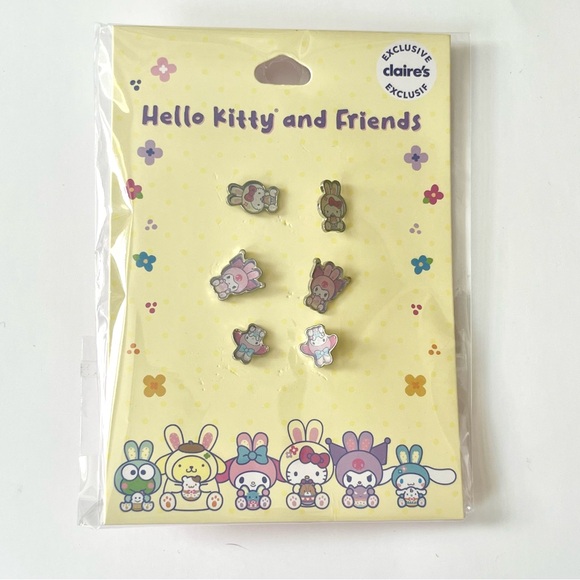 (kid’s) 🏷️ hello kitty & friends matching necklace & earrings set - Picture 5 of 11